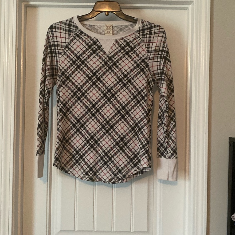 Last Chance!! Plaid top